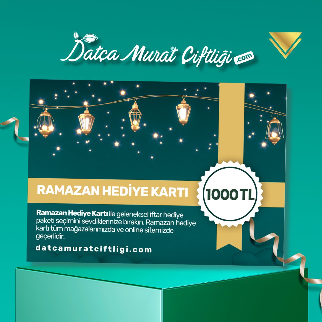 Ramazan Hediye Kartı - 1000 TL