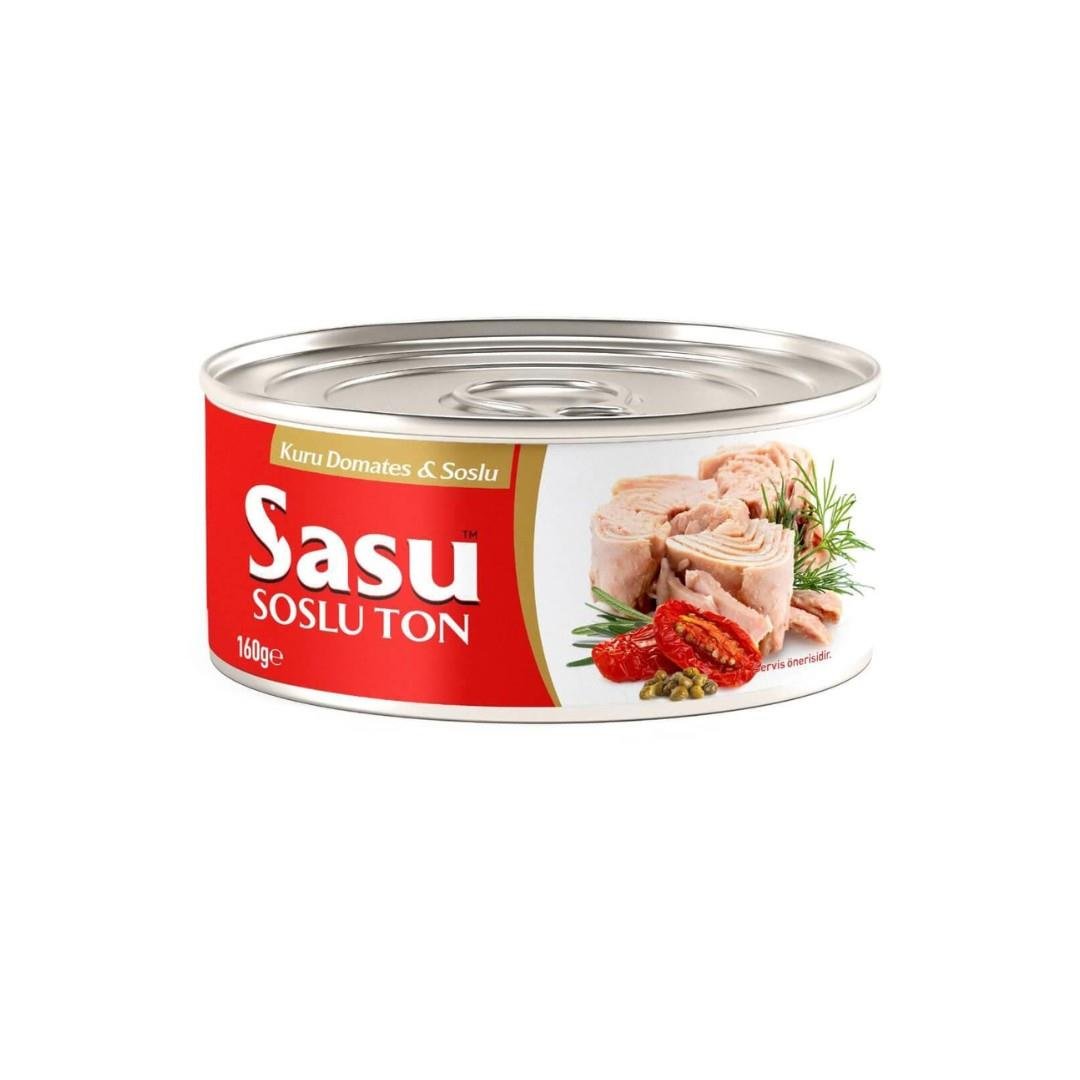 SASU - Kuru Domates Soslu Ton - 160G