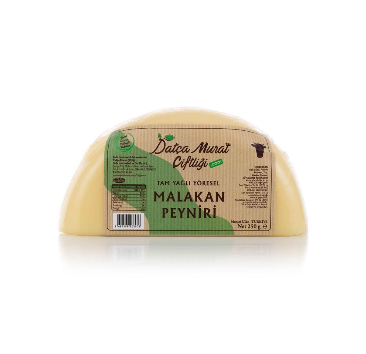 Tam Yağlı Malakan Peyniri 250 gr