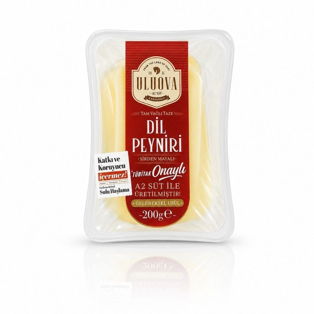 Tam Yağlı Taze Dil Peyniri 200 gr - Uluova