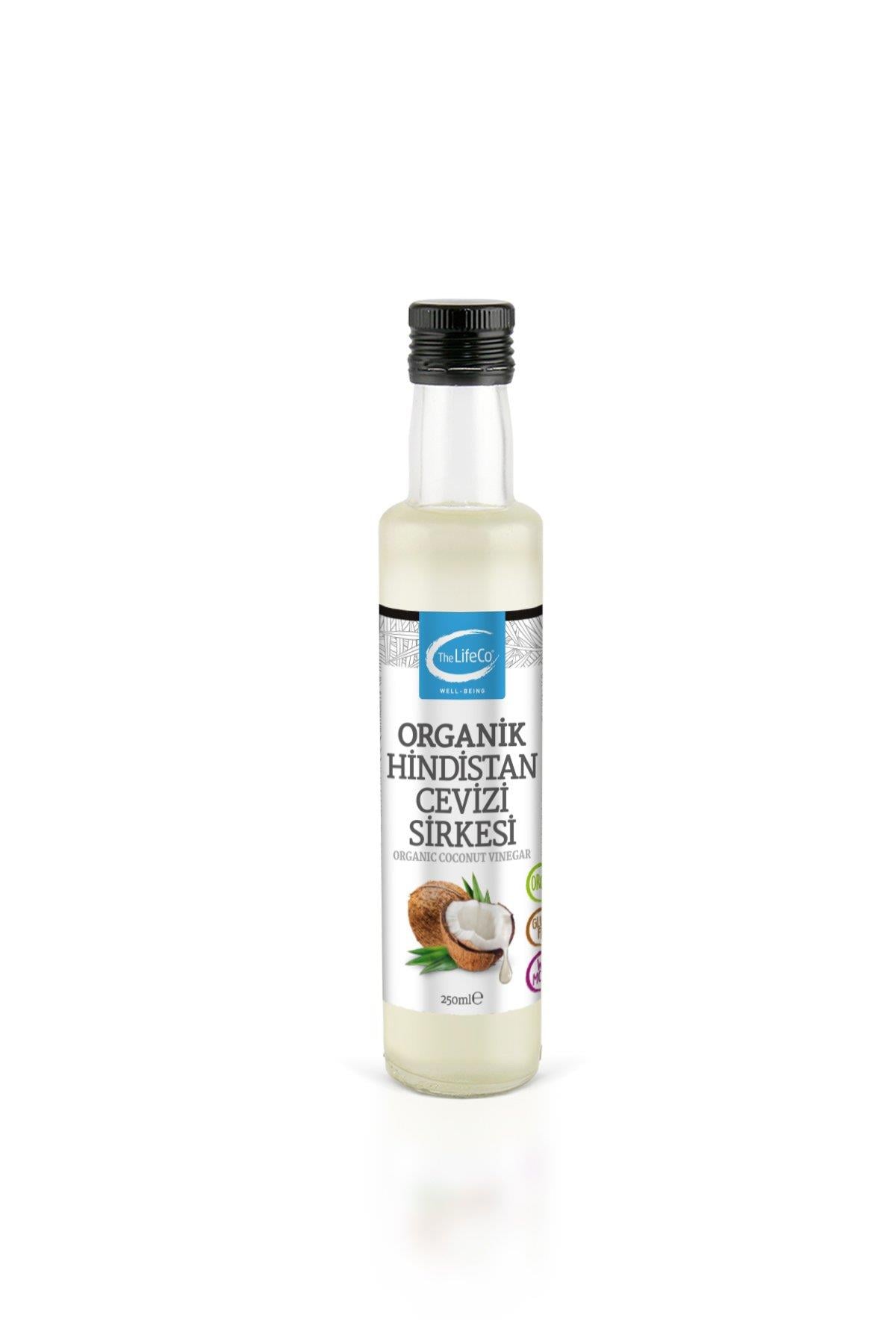 TheLifeCo Organik Hindistan Cevizi Sirkesi 250ml