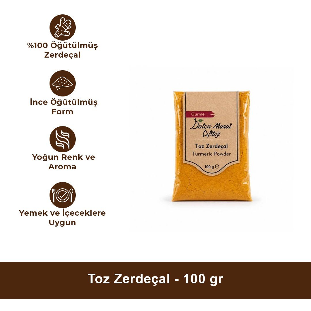 Toz Zerdeçal 100 gr