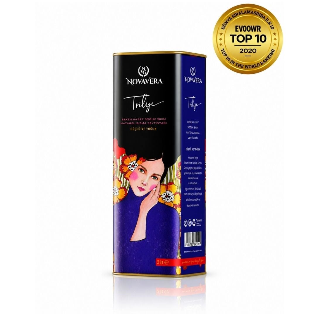 Trilye Erken Hasat Naturel Sızma Zeytinyağı 2 LT - Novavera