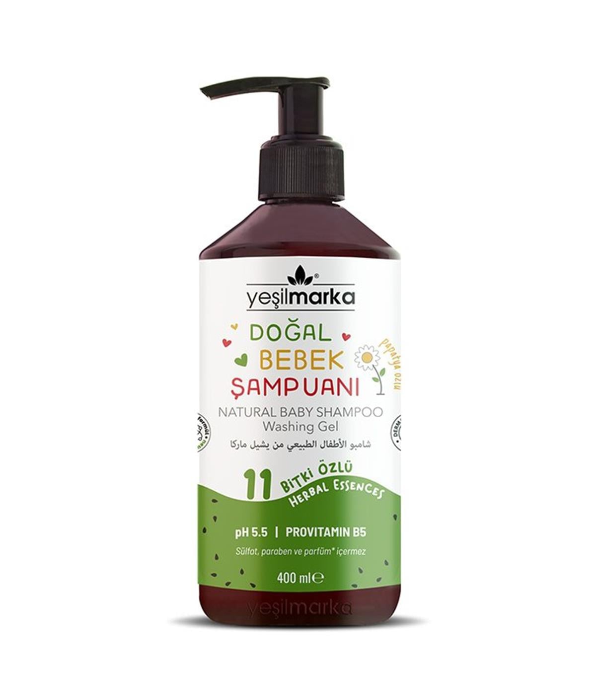 Yeşilmarka-Doğal Bebek Şampuanı Karpuz 400 ml