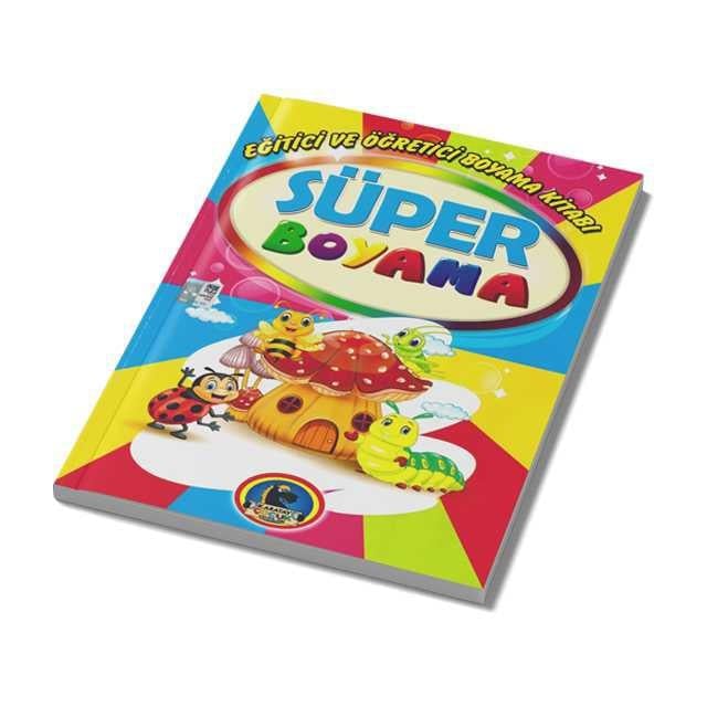 4E Süper Boyama 128 Sayfa