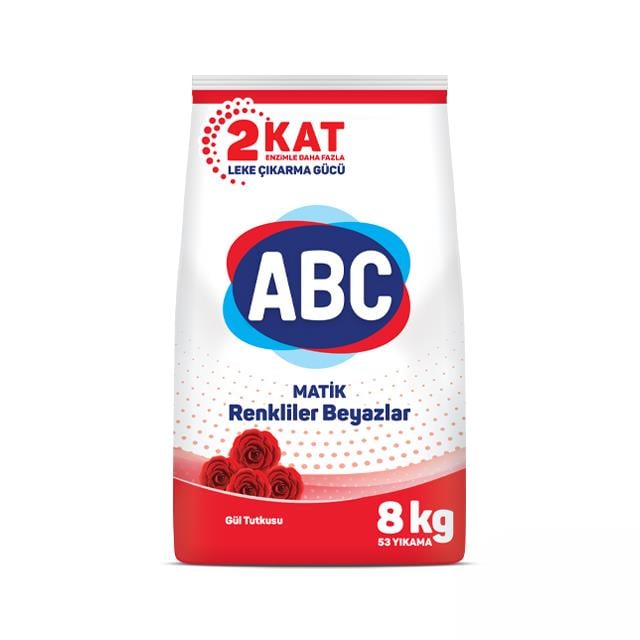 Abc Matik 8kg Gül Tutkusu
