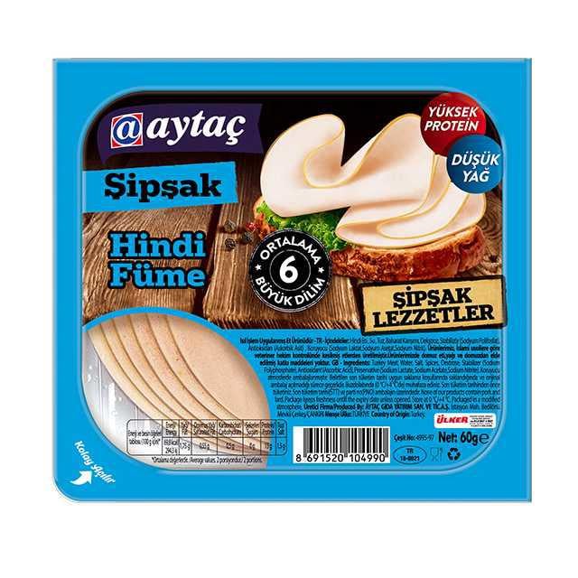 Aytaç Şipşak Hindi Füme 60gr