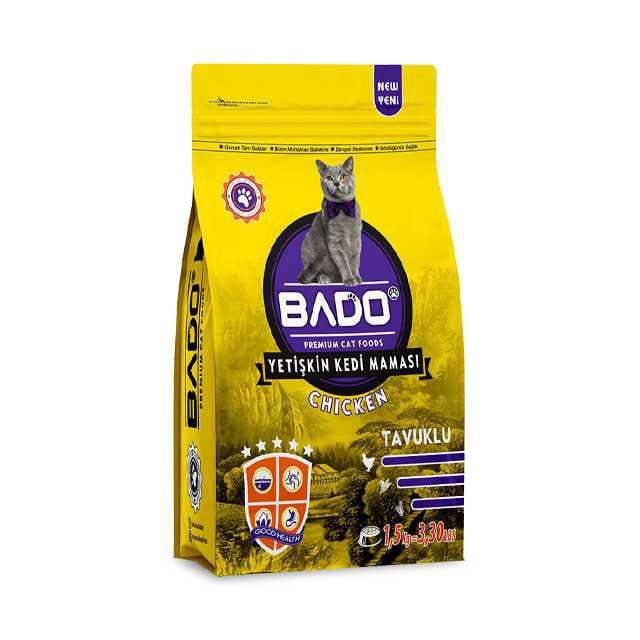 Bado Kedi Maması Tavuklu 1500gr