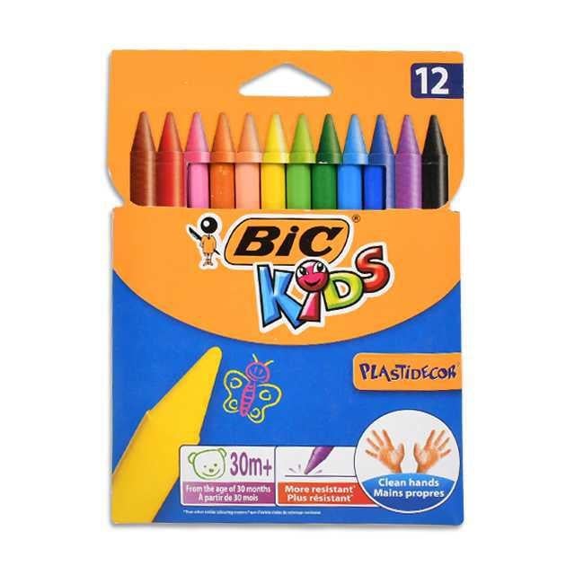 Bic 12 li Silinebilir Pastel Boya