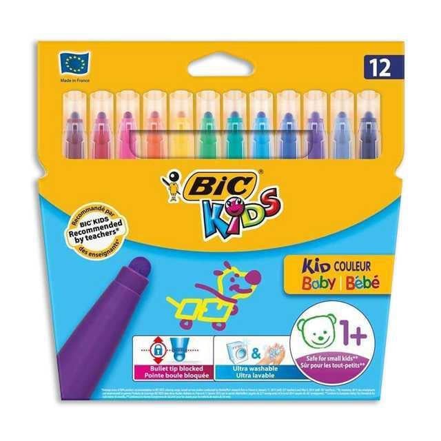 Bic Kid Couleur Keçeli Boya Kalemı 12 li
