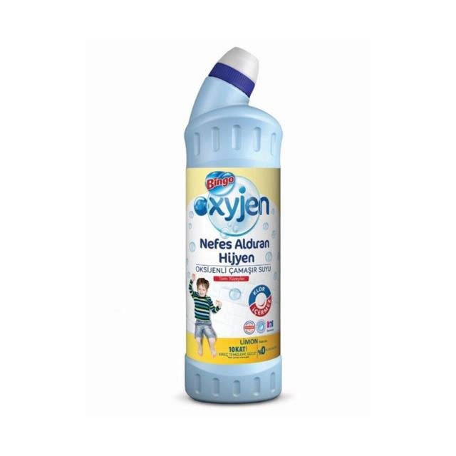 Bingo Oksijenli Çamaşır Suyu Limon 750Ml