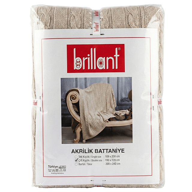 BRILLANT 190x230cm AKRILIK BATTANIYE