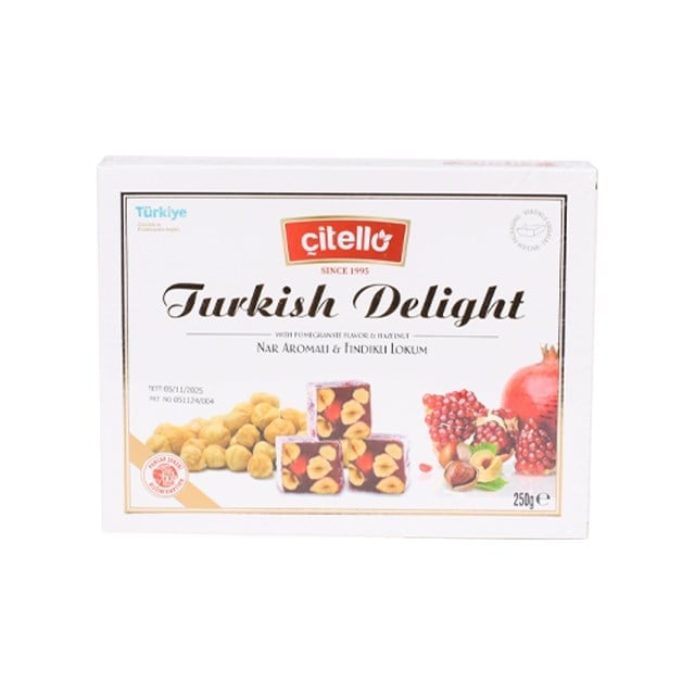 CITELLO NAR AROMALI FINDIKLI LOKUM 250g