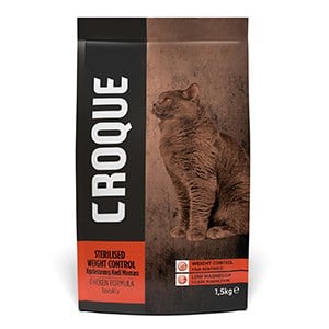 Croque Kısır Kedi Maması Tavuklu 1,5 kg