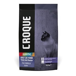 Croque Yetişkin Kedi Maması Gurme Balıklı 600gr