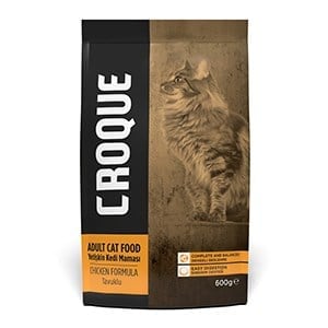 Croque Yetişkin Kedi Maması Tavuklu 600gr
