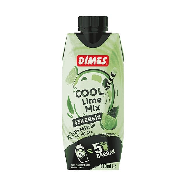 Dimes Cool Lime Mix Şekersiz 310ml