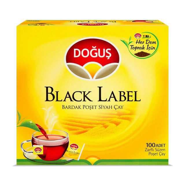 Doğuş Black Lab 100lu Bardak Poşet