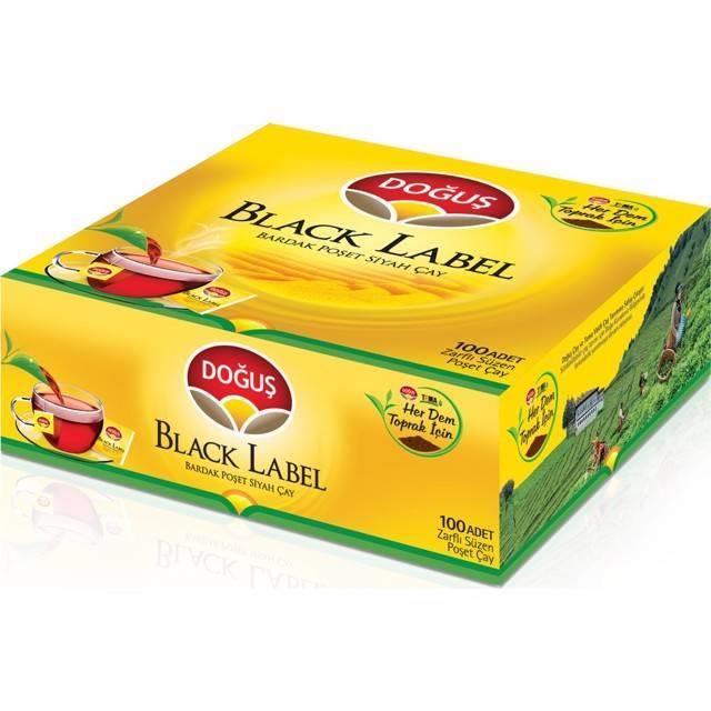 Doğuş Black Lab 100lu Bardak Poşet