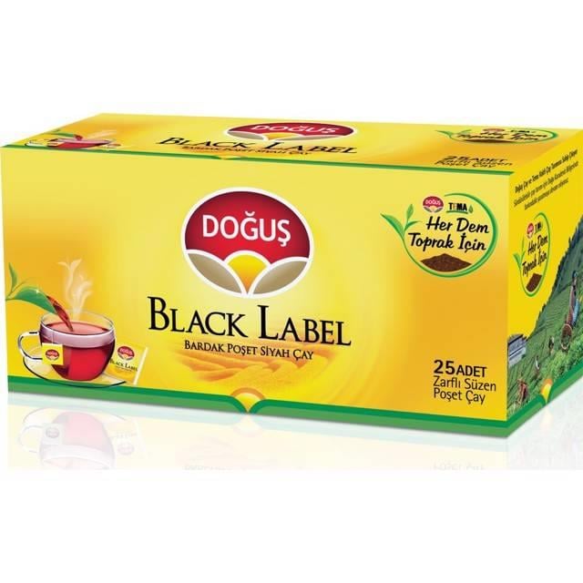 Doğuş Black Label 25li Bardak Poşet