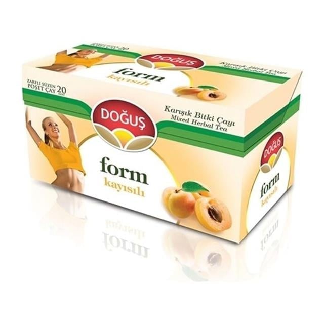 Doğuş Form Çay Kayısılı 20 li  (Btc)