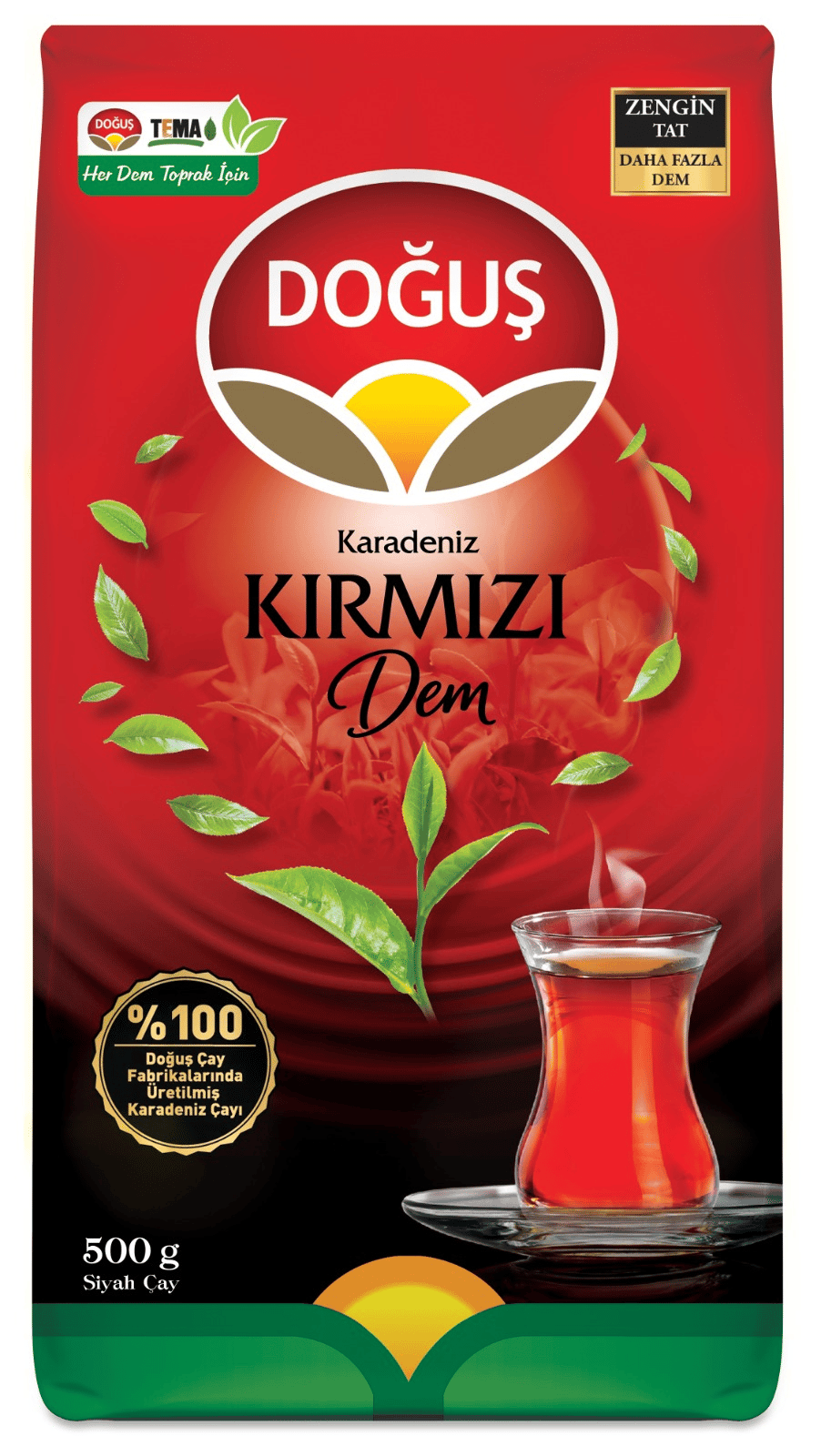 Doğuş Karadeniz Kırmızı Dem Çayı 500 gr