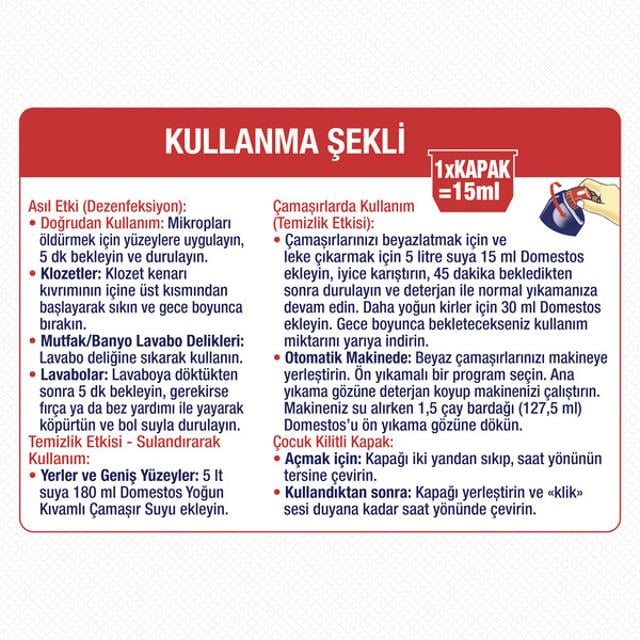 Domestos Karbeyazı 806 Gr. 6287
