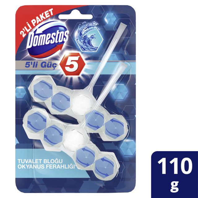 Domestos Wc Blok Duo Okyanus 5li