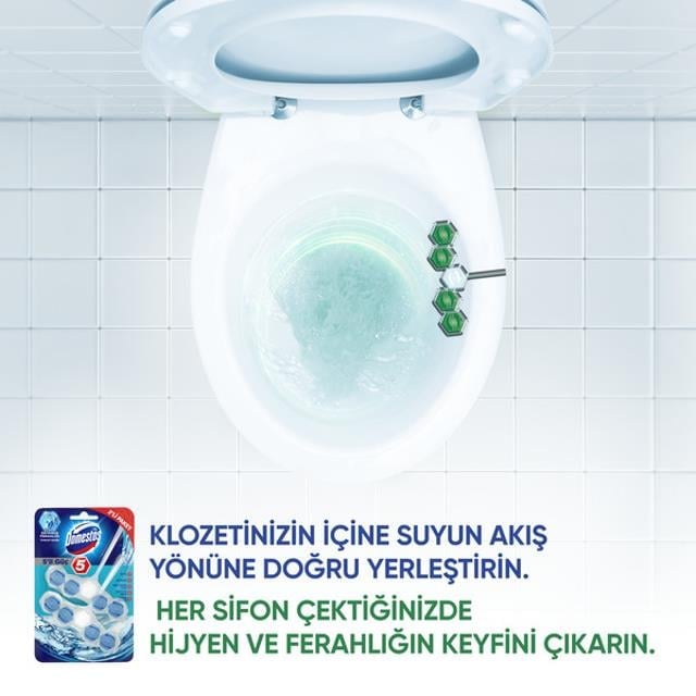 Domestos Wc Blok Duo Okyanus 5li