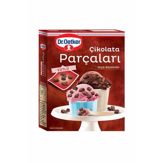 Dr.Oetker Sütlü Çikolata Parçaları 70gr