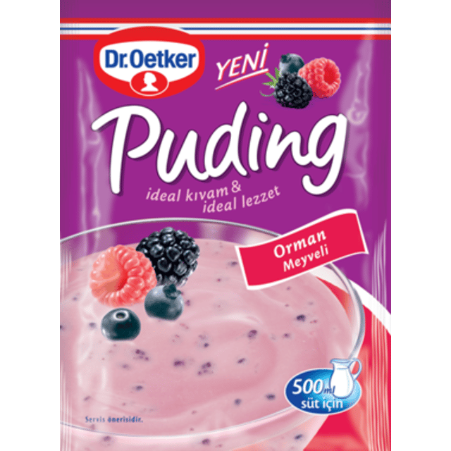 Dr Oetker Orman Meyveli Puding 81gr