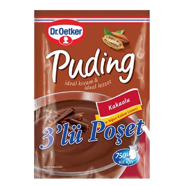 Dr Oetker Puding Kakaolu 3x147gr
