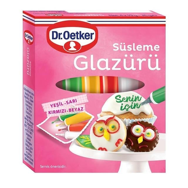 Dr Oetker Süsleme Glazür 76gr