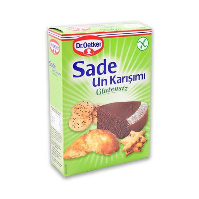 Dr.Oetker Glutensiz Sade Un Karışımı 250 Gr.