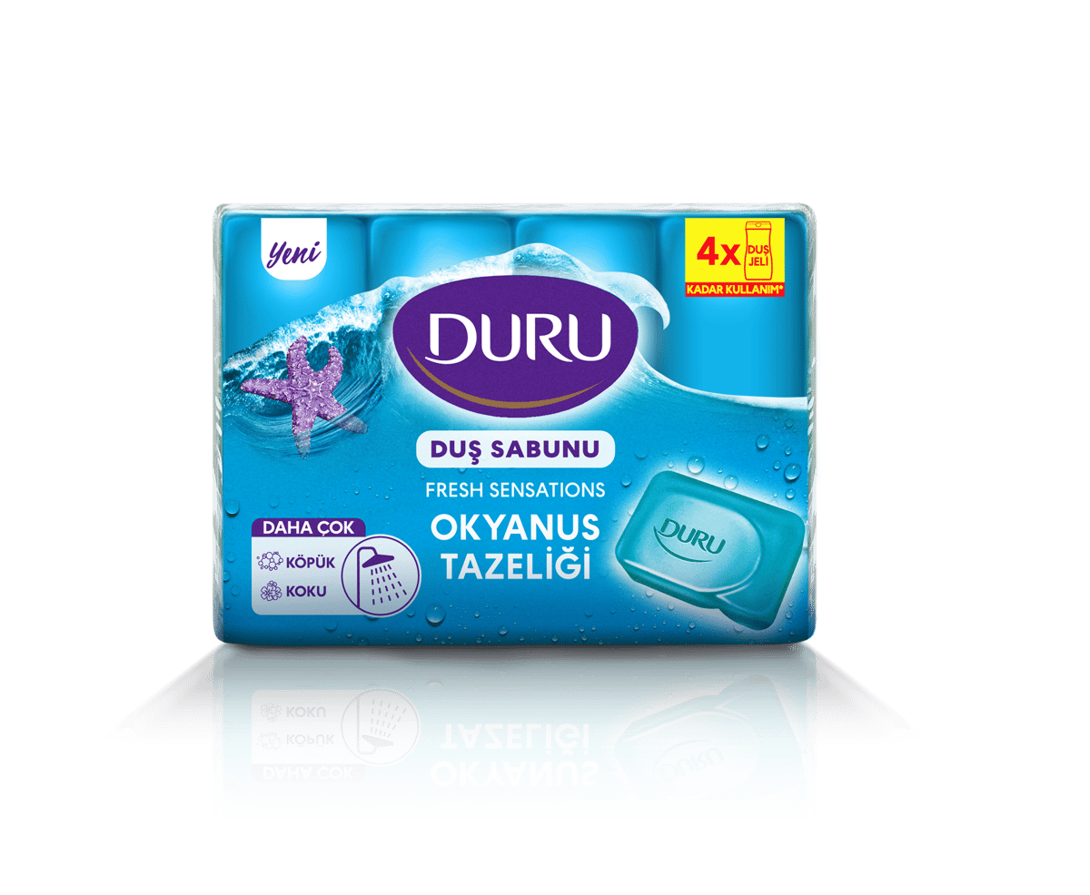 Duru Fresh Duş Sabunu Okyanus 4*150gr