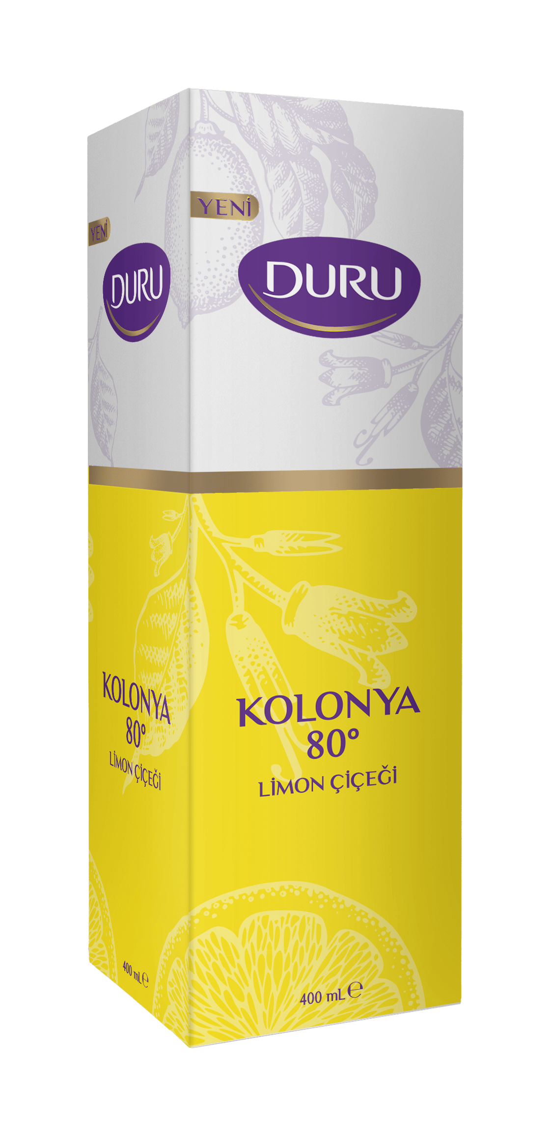 Duru Limon Kolonya Ped 400ml
