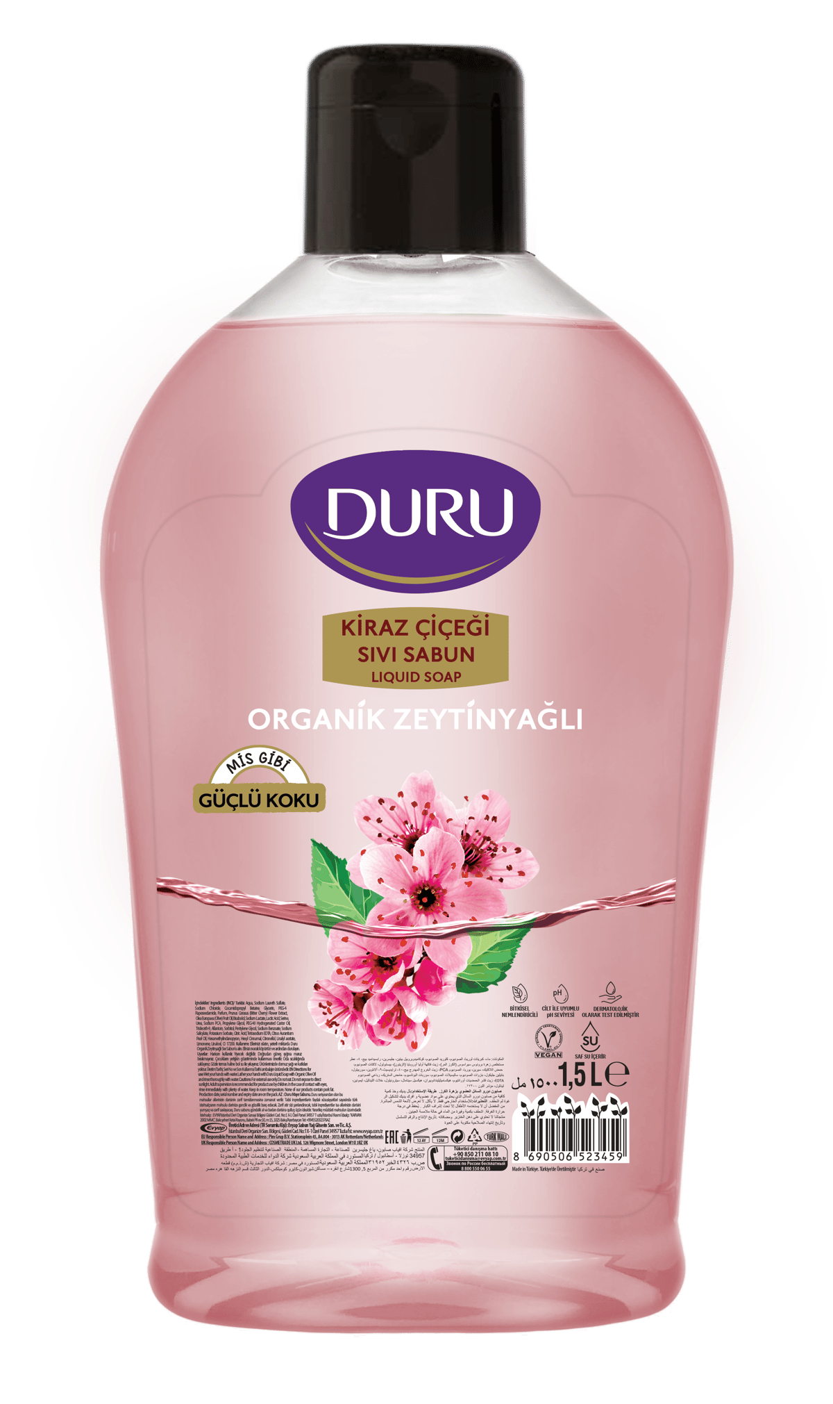 Duru Sıvı Sabun Kiraz Çiçek 1,5lt