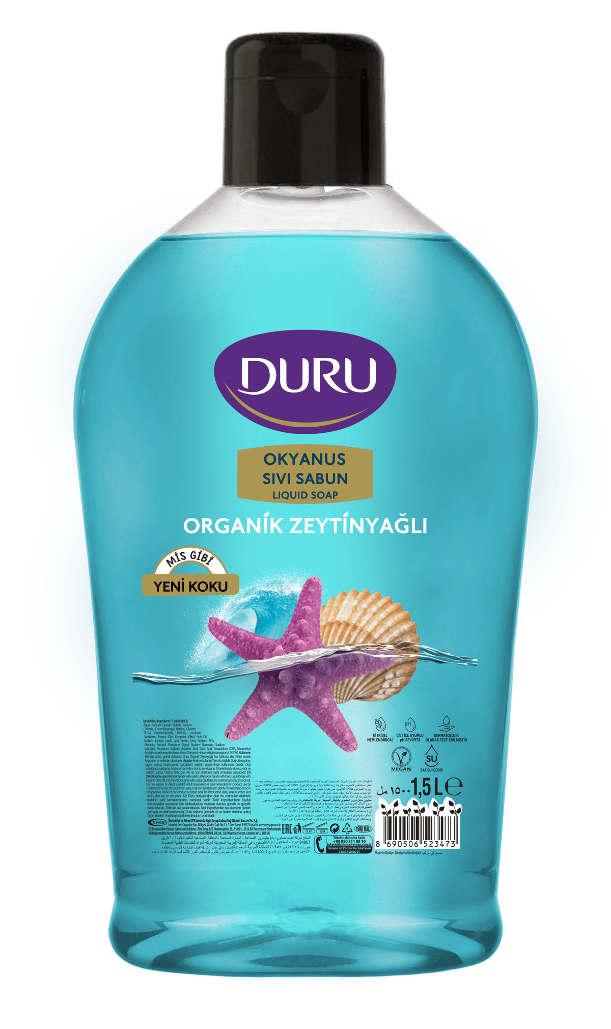 Duru Sıvı Sabun Okyanus 1,5lt