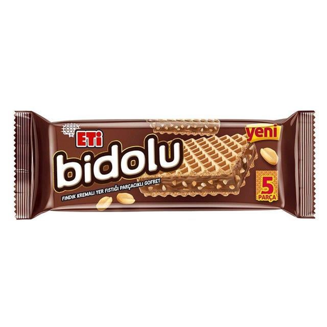 Eti Bidolu Yer Fıstık Gofret 81gr