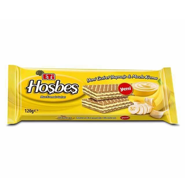 Eti Hosbeş Muzlu Gofret 120 Gr.