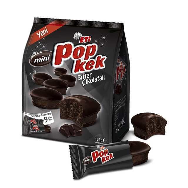 Eti Pop Kek Mini Bitter 162gr