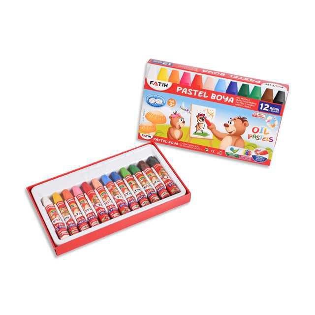 Fatih 12 Renk Yeni Formül Pastel Boya