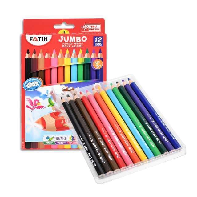 Fatih Jumbo 12 li Tamboy Kuru Boya