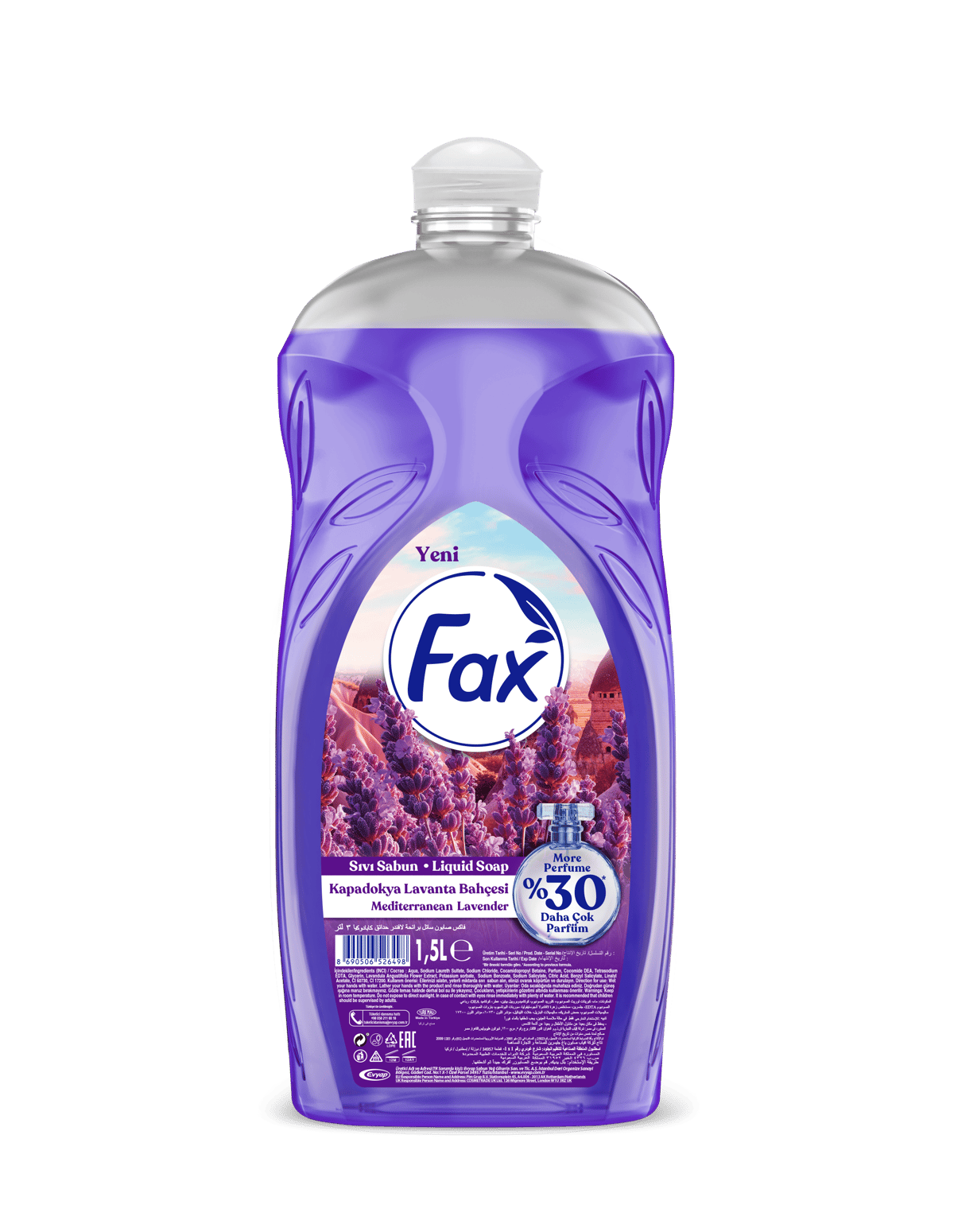 Fax Sıvı Sabun Lavanta 1,5lt