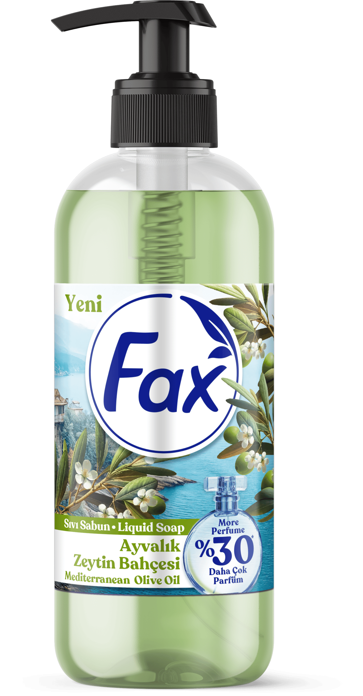 Fax Sıvı Sabun Zeytin Yağlı 500ml
