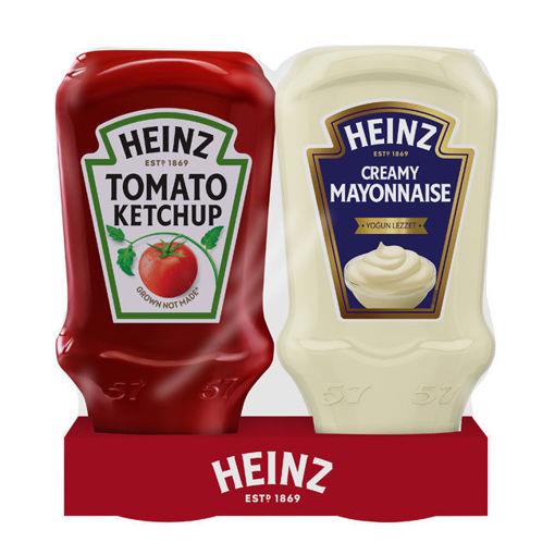 Heinz Ketçap 375gr + Mayonez 330gr