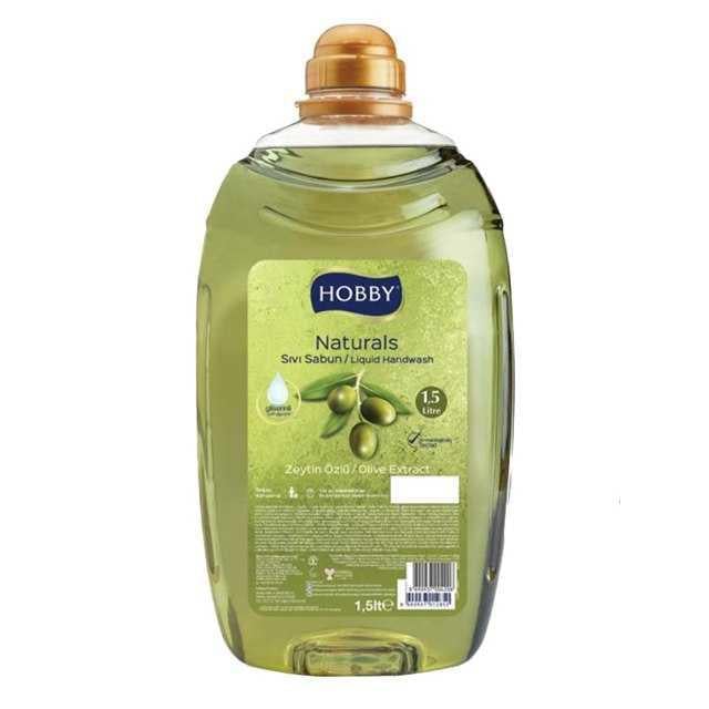 Hobby Naturel Sıvı Sabun 1,5lt Z.YAGLI SAF