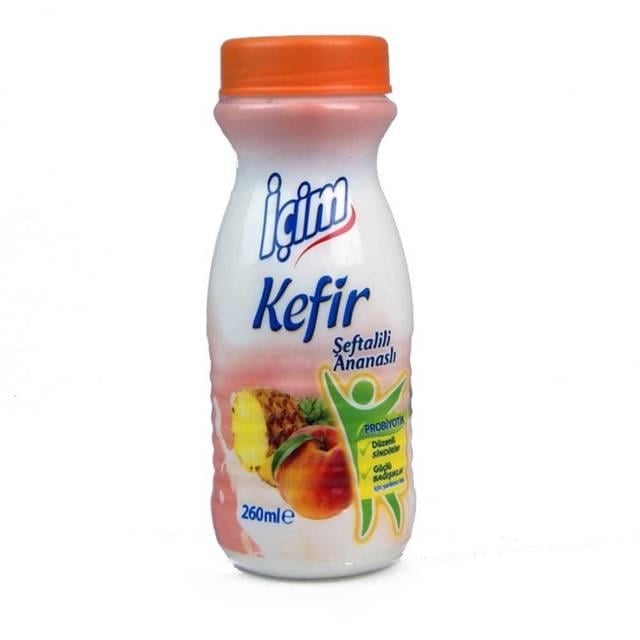 İçim Kefir Şeftali&Ananas 260ml