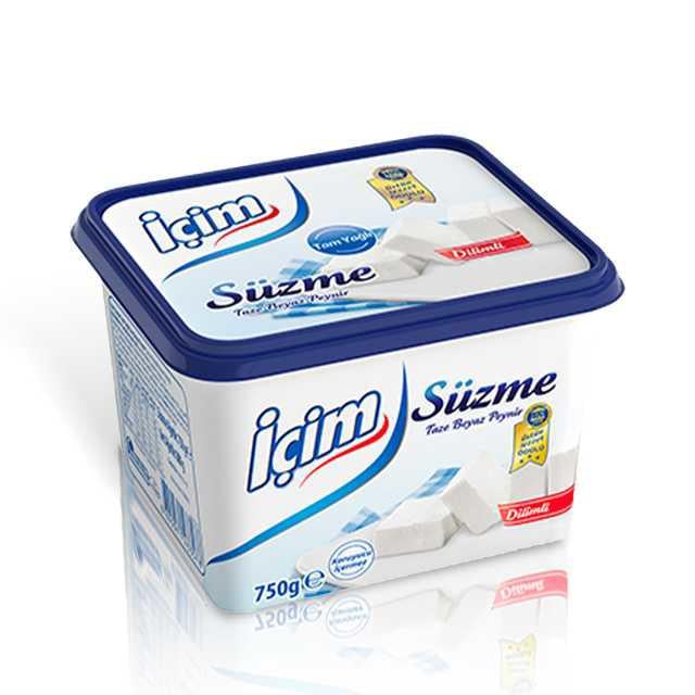 İçim Süzme Beyaz Peynir 750gr Tam Yağlı