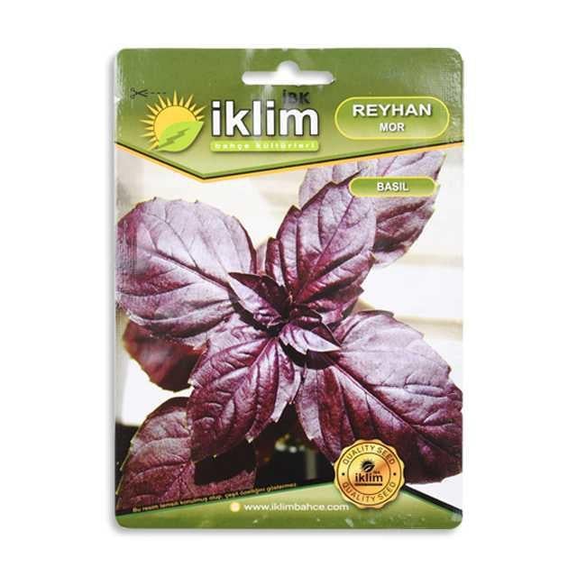 İklim Tohum Mor Reyhan 1gr